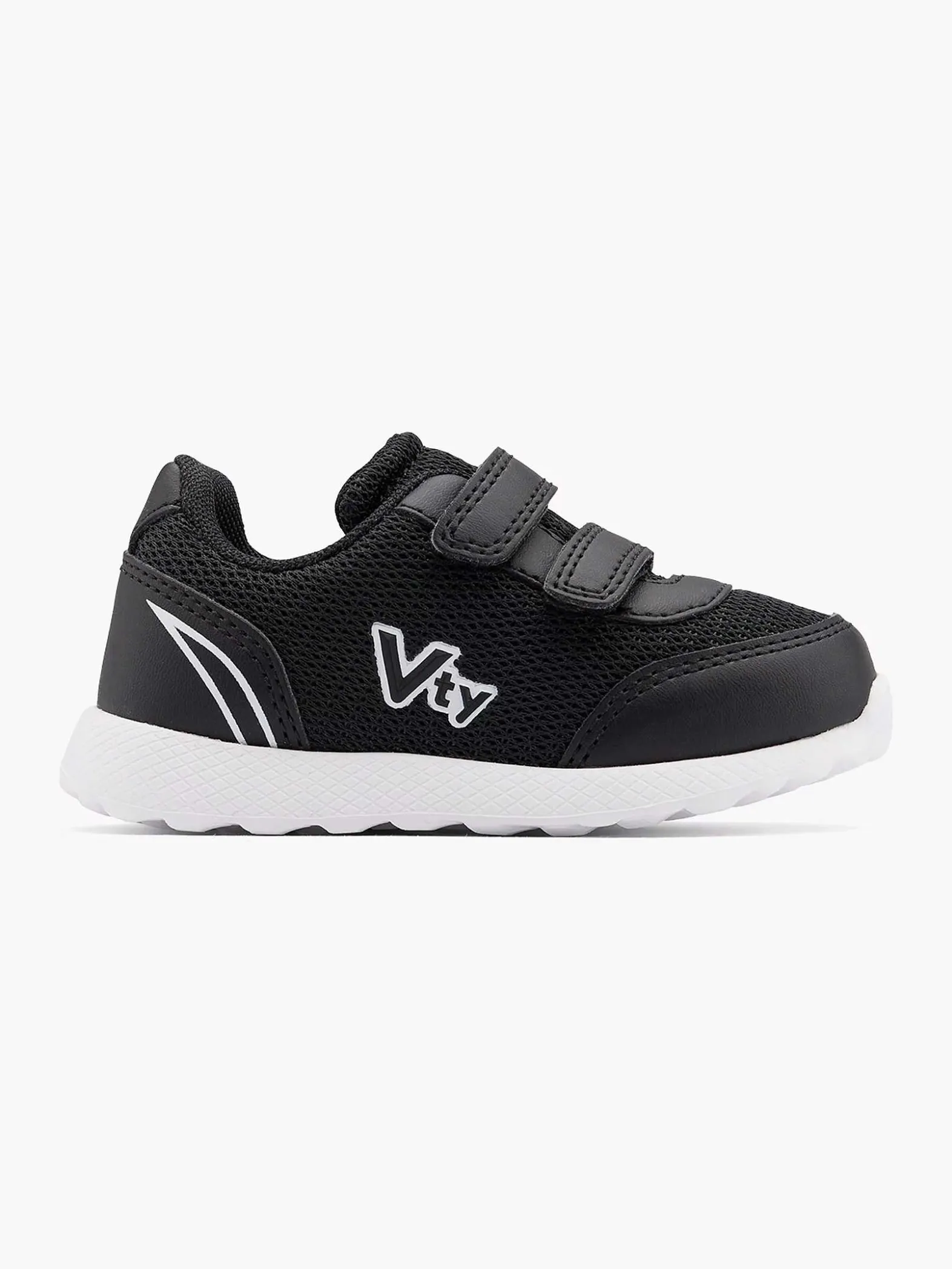 Vty Zwarte Sneaker-Kinderen Jongensschoenen