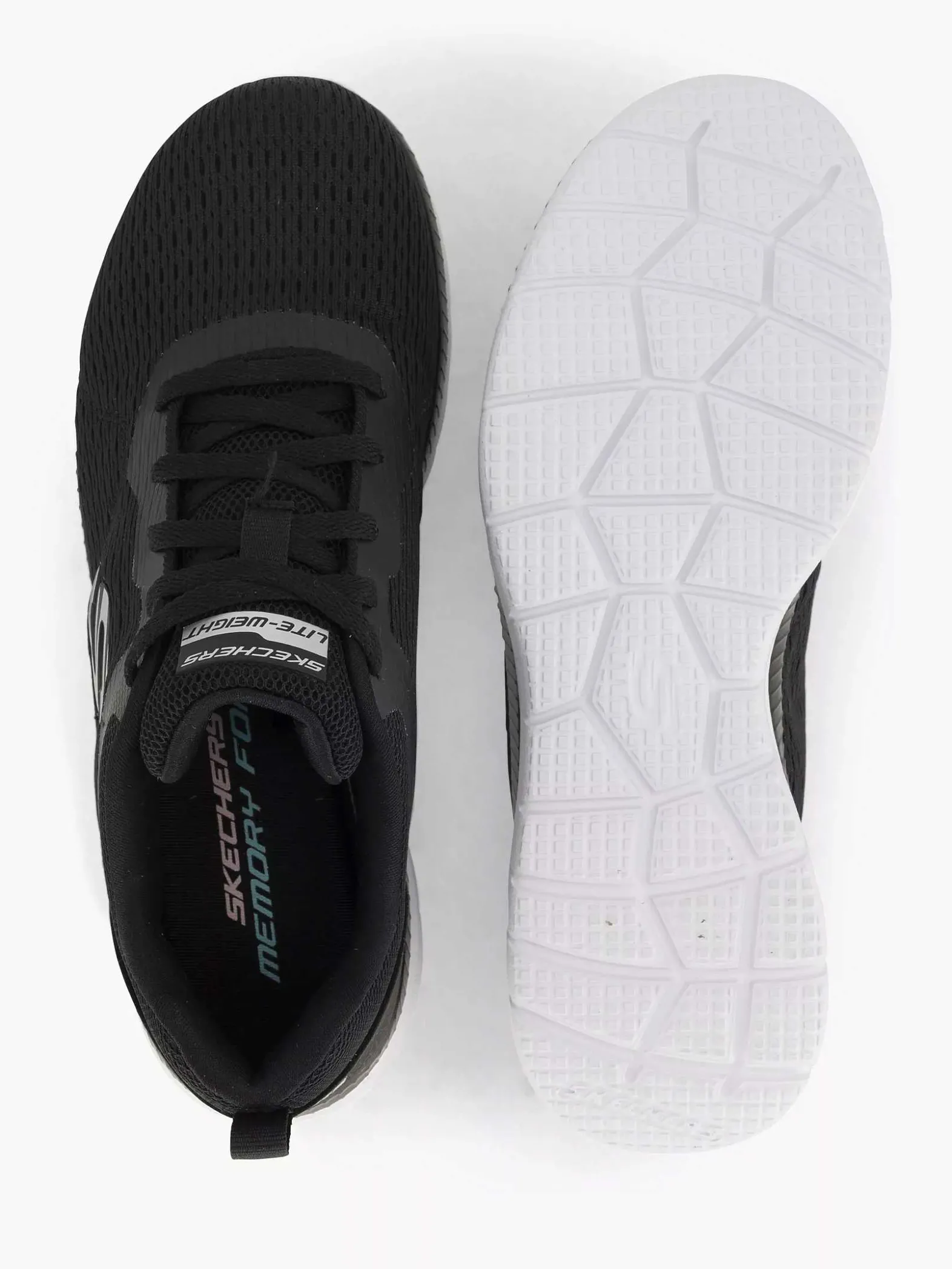 Skechers Zwarte Sneaker Memory Foam-Dames Sneakers