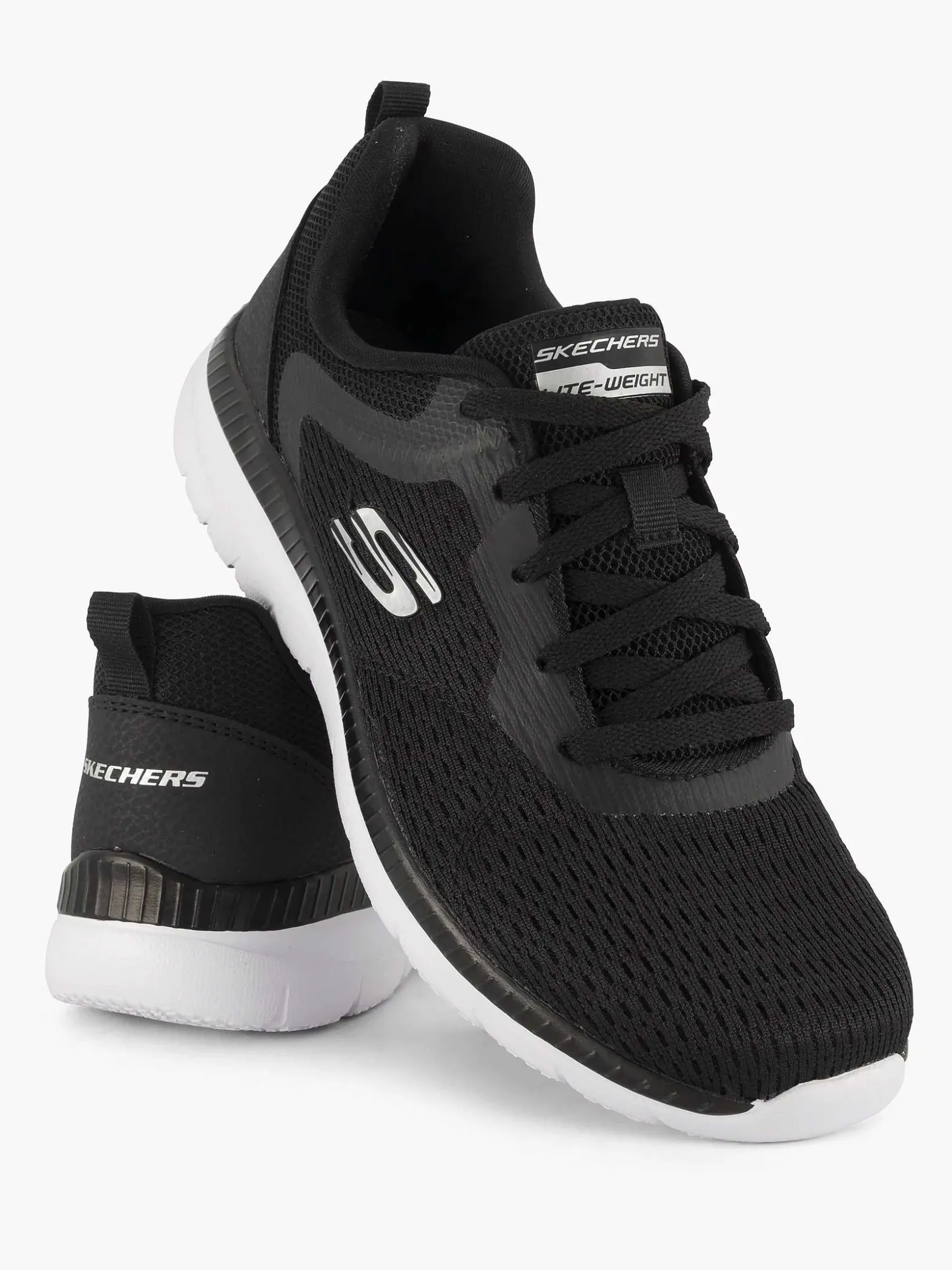 Skechers Zwarte Sneaker Memory Foam-Dames Sneakers