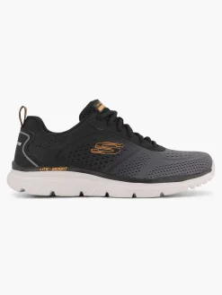 Skechers Zwarte Sneaker Memory Foam-Heren Sneakers