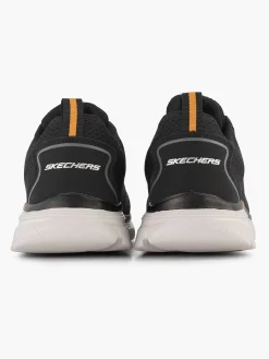 Skechers Zwarte Sneaker Memory Foam-Heren Sneakers