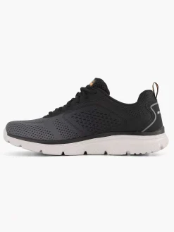 Skechers Zwarte Sneaker Memory Foam-Heren Sneakers