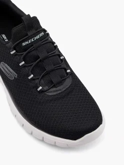 Skechers Zwarte Sneaker Memory Foam-Heren Sneakers