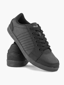 Graceland Zwarte Sneaker Stiksels-Dames Sneakers