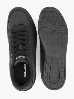 Graceland Zwarte Sneaker Stiksels-Dames Sneakers