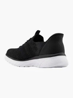 Skechers Zwarte Sneaker Swift Fit - Hands Free-Dames Sneakers