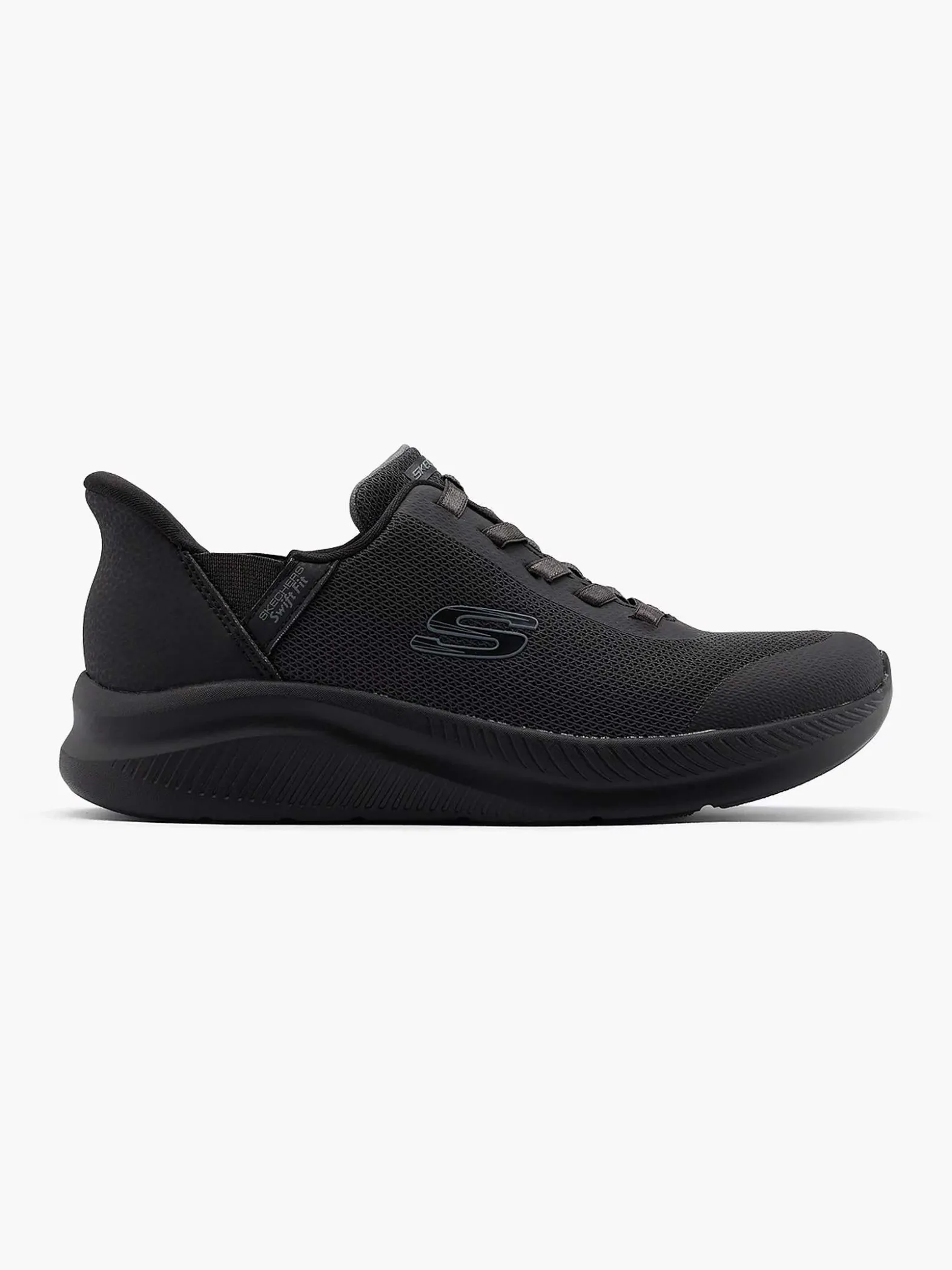 Skechers Zwarte Sneaker Swift Fit - Hands Free-Dames Sneakers