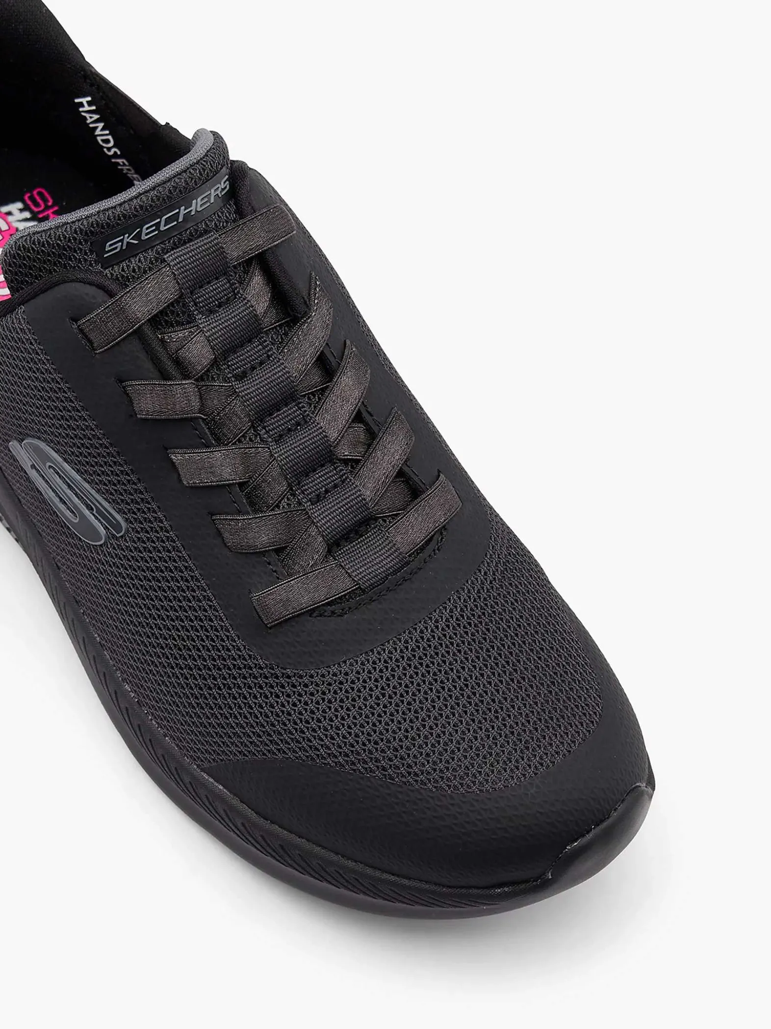 Skechers Zwarte Sneaker Swift Fit - Hands Free-Dames Sneakers