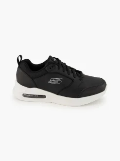 Skechers Zwarte Solitair-Heren Sneakers