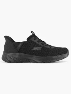 Skechers Zwarte Sswift Fit - Hands Free-Dames Sneakers