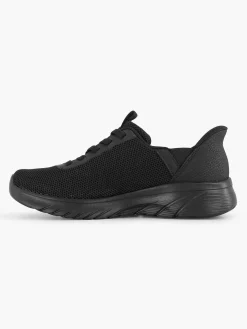 Skechers Zwarte Sswift Fit - Hands Free-Dames Sneakers
