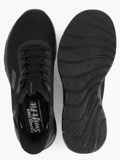 Skechers Zwarte Sswift Fit - Hands Free-Dames Sneakers