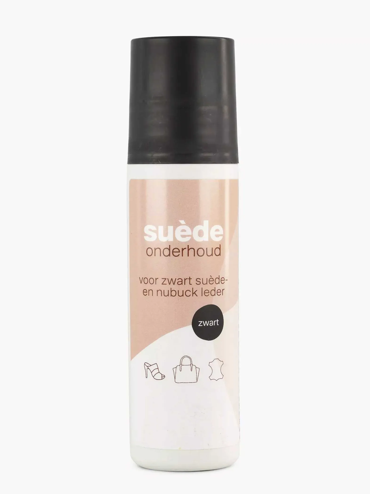 vanHaren Zwarte Suede Onderhoud Lotion Depper-Kinderen Jongensschoenen