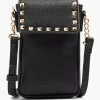 Oxmox Zwarte Telefoontas Studs-Dames Online Exclusive Accessoires