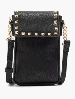 Oxmox Zwarte Telefoontas Studs-Dames Online Exclusive Accessoires
