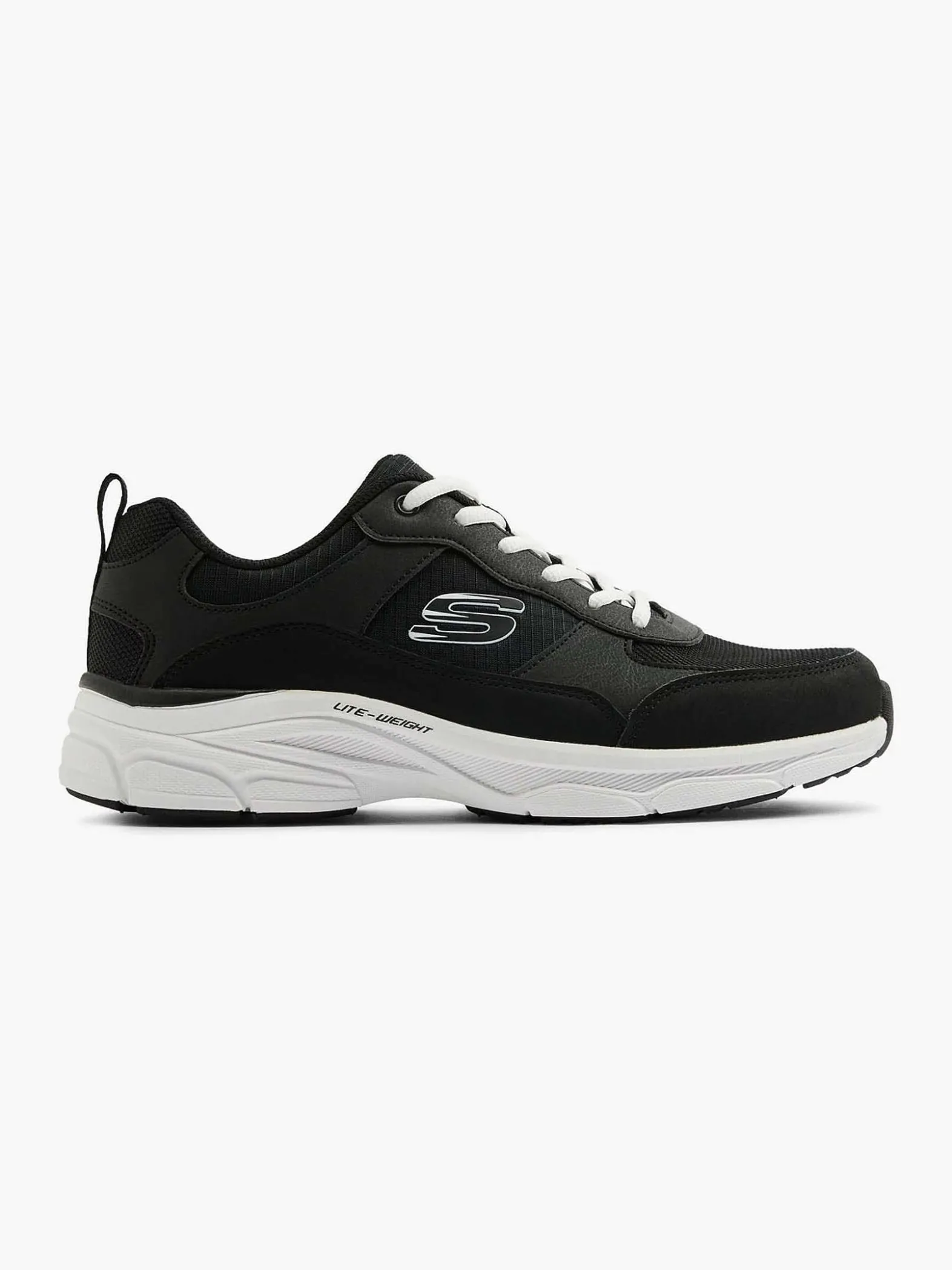 Skechers Zwarte Varnet - Mick-Heren Sneakers