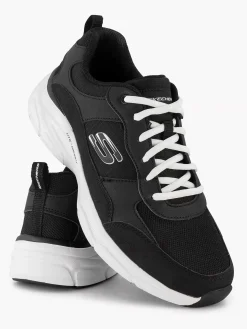 Skechers Zwarte Varnet - Mick-Heren Sneakers