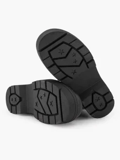 Oxmox Zwarte Veterboot-Kinderen Babyschoenen