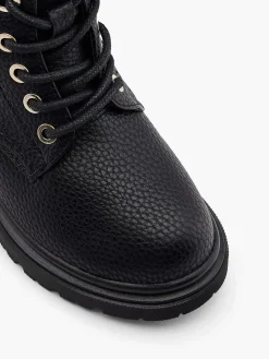Oxmox Zwarte Veterboot-Kinderen Jongensschoenen