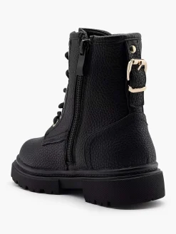Oxmox Zwarte Veterboot-Kinderen Jongensschoenen