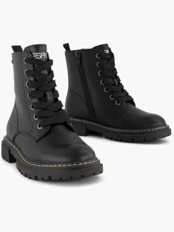 Esprit Zwarte Veterboot-Kinderen Babyschoenen