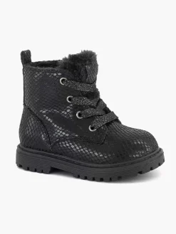 Graceland Zwarte Veterboot-Kinderen Babyschoenen