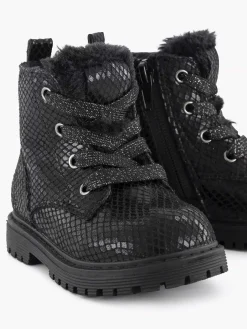 Graceland Zwarte Veterboot-Kinderen Babyschoenen