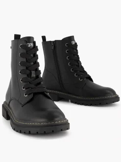 Esprit Zwarte Veterboot-Kinderen Babyschoenen
