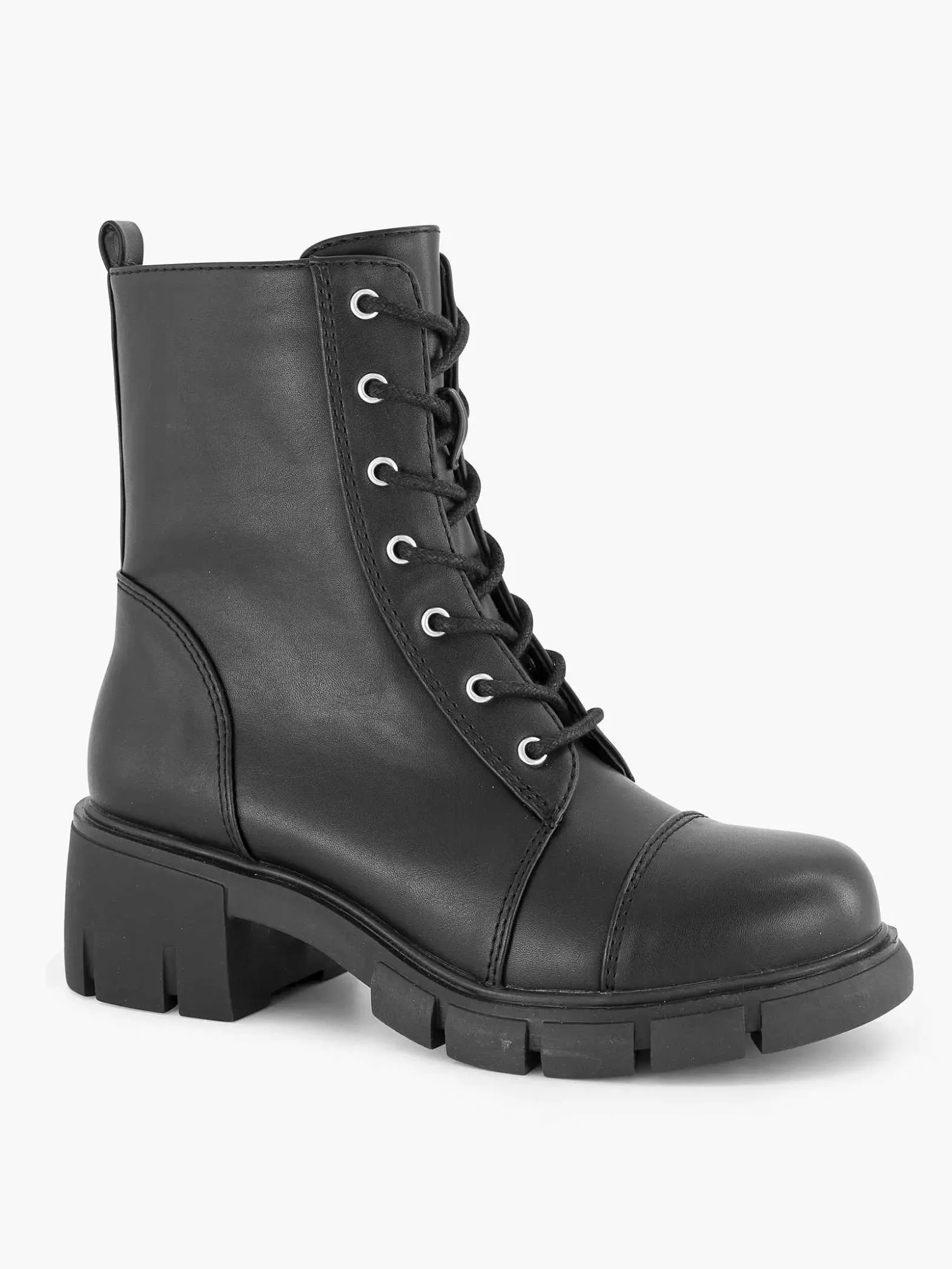 Oxmox Zwarte Veterboot-Kinderen Jongensschoenen