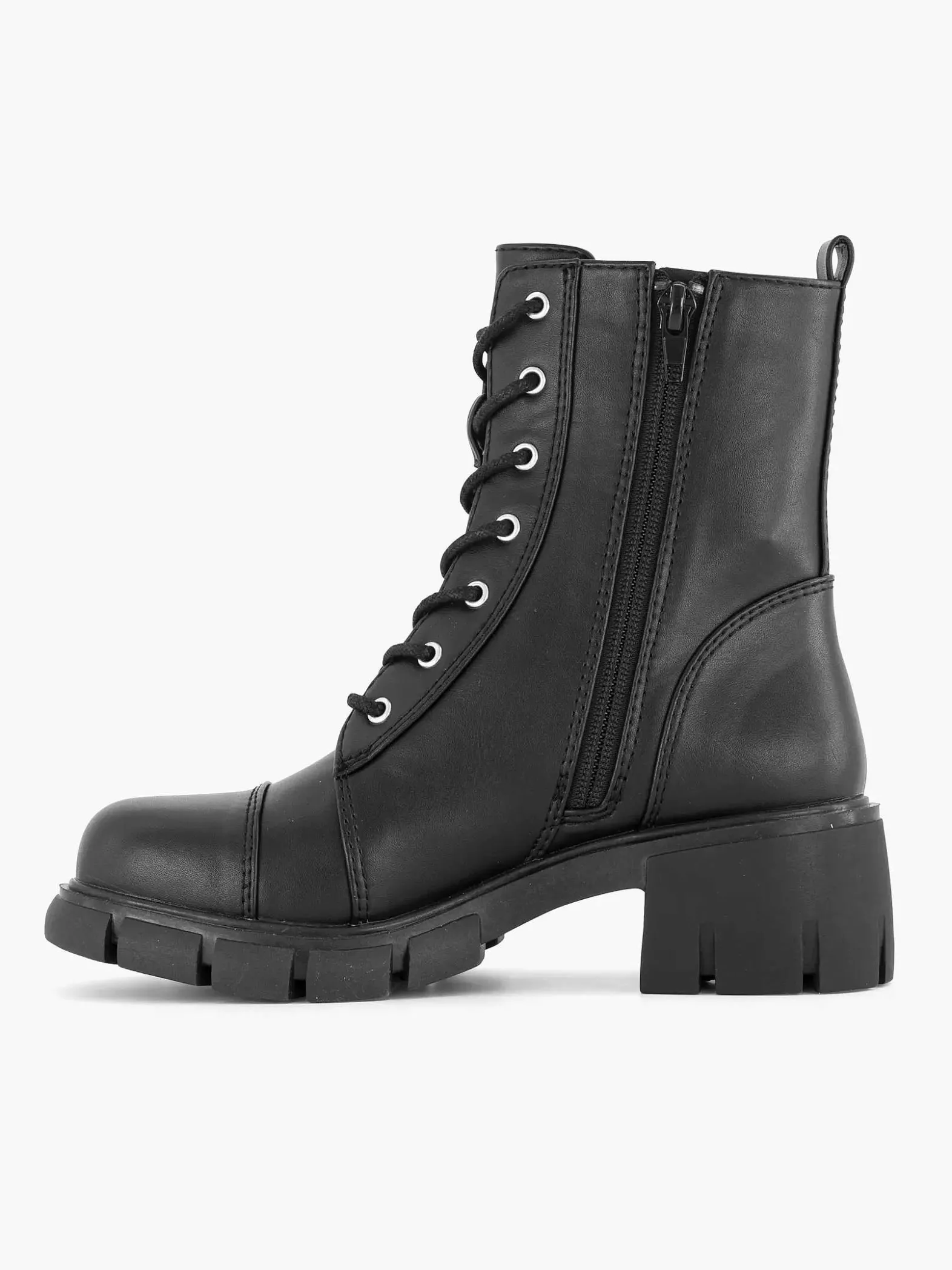 Oxmox Zwarte Veterboot-Kinderen Jongensschoenen