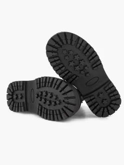 Graceland Zwarte Veterboot-Kinderen Jongensschoenen