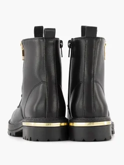 Graceland Zwarte Veterboot-Kinderen Jongensschoenen