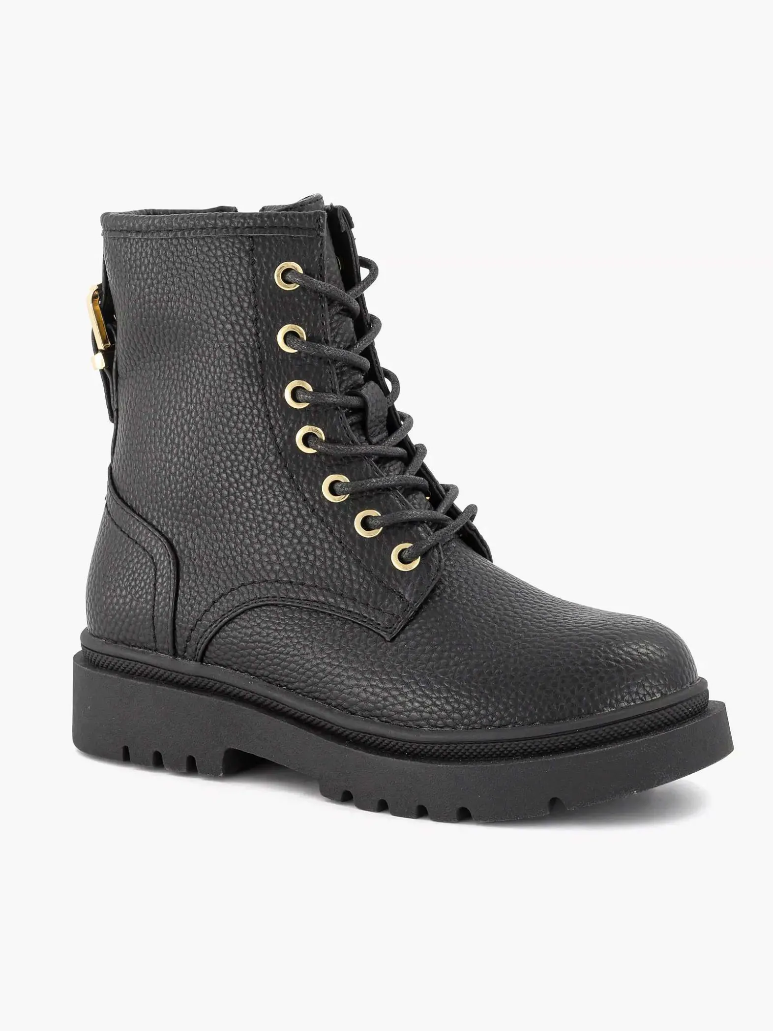Oxmox Zwarte Veterboot-Kinderen Jongensschoenen