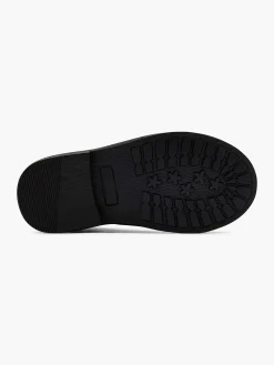 Graceland Zwarte Veterboot Lak-Kinderen Jongensschoenen