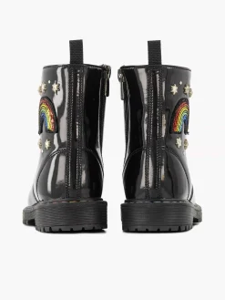 Graceland Zwarte Veterboot Regenboog-Kinderen Jongensschoenen