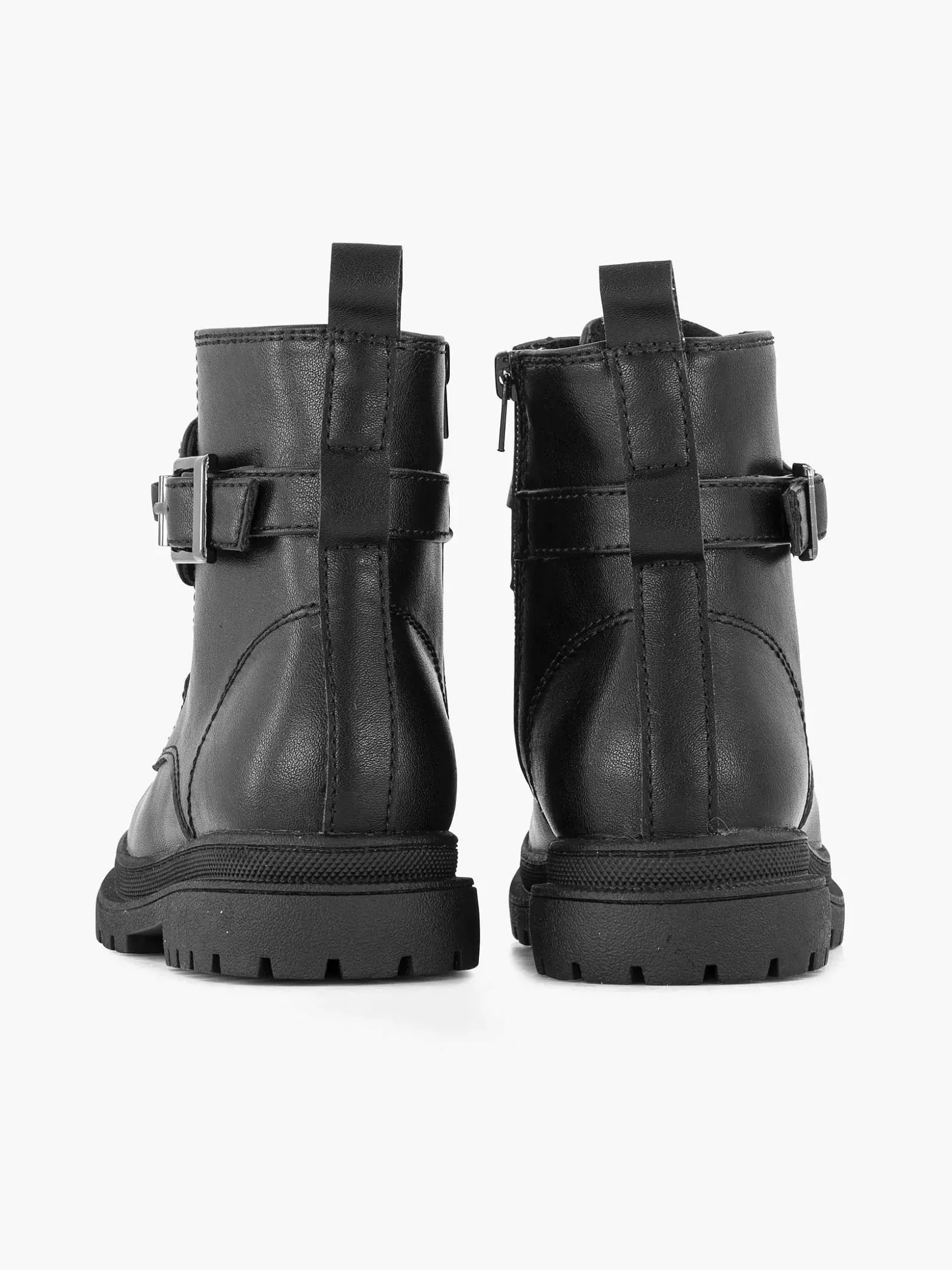 Oxmox Zwarte Veterboot Sierketting, Offline Ivm Klachten (Laura)-Kinderen Jongensschoenen