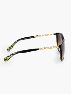 Graceland Zwarte Zonnebril Met Panterprint-Dames Online Exclusive Accessoires