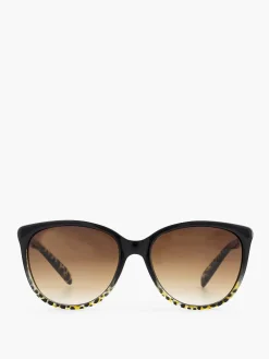 Graceland Zwarte Zonnebril Met Panterprint-Dames Online Exclusive Accessoires