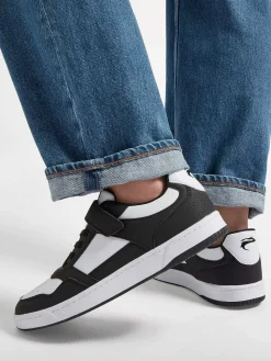 Vty Zwart/ Witte Sneaker-Kinderen Babyschoenen